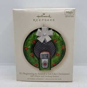 2007 Hallmark Keepsake It's Beginning to Sound a Lot Like‎ Christmas! Magic MP3